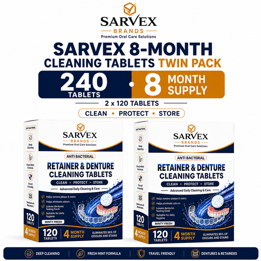 Sarvex 8-Month Cleaning Tablets Twin Pack