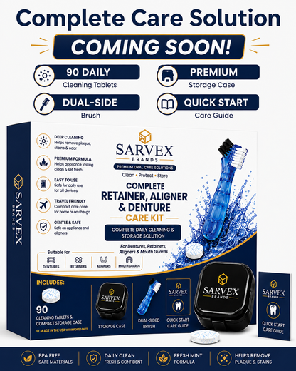 Complete Retainer, Aligner & Denture Care Kit