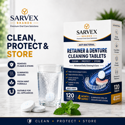 120 Retainer & Denture Cleaning Tablets