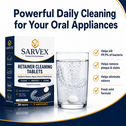 36 Retainer & Denture Cleaning Tablets