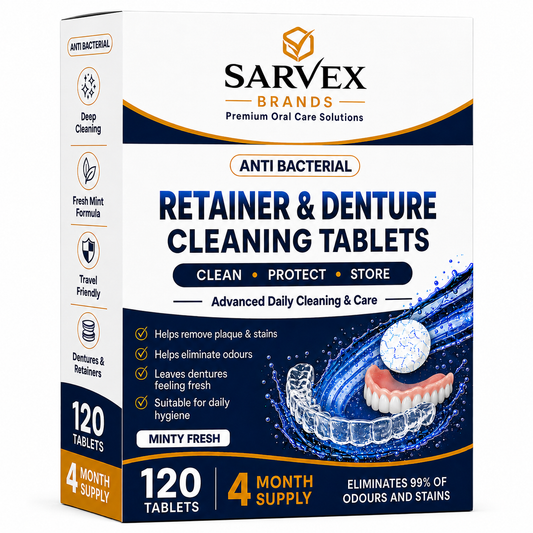 120 Retainer & Denture Cleaning Tablets